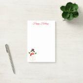 Post-it® Notes de Snowman (Bureau)