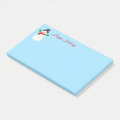 Post-it® Notes de Snowman (Incliné)