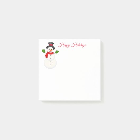Post-it® Notes de Snowman (Devant)