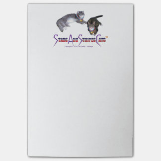 Post-it® Notes de StarsAndStripesCats, 4 x 6