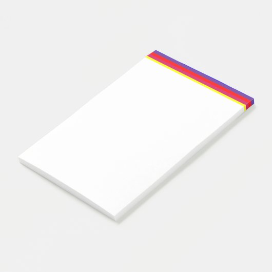 Post-it® Notes de Stripe (Incliné)
