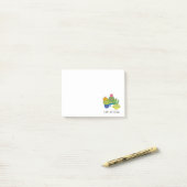 Post-it® Notes de succulentes de plantes amicales (Sur un bureau)