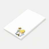 Post-it® Notes de Sunflower Bumblebee Gnome (Incliné)