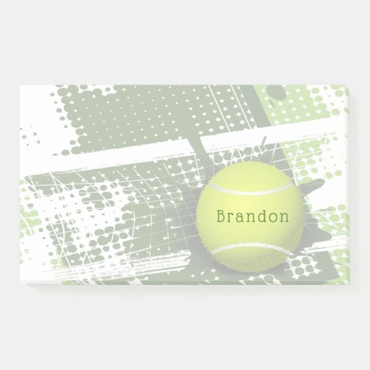 Post-it® Notes de Tennis Design (Devant)