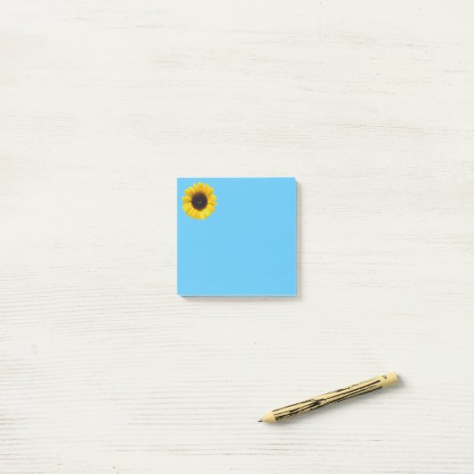 Post-it® Notes de tournesol 3x3 (Sur un bureau)
