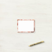 Post-it® Notes de travail - Série Terracotta (Sur un bureau)