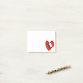 Post-it® Notes de Valentine (Sur un bureau)