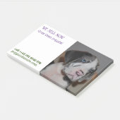 Post-it® Notes de vente de chiots affichées (Incliné)