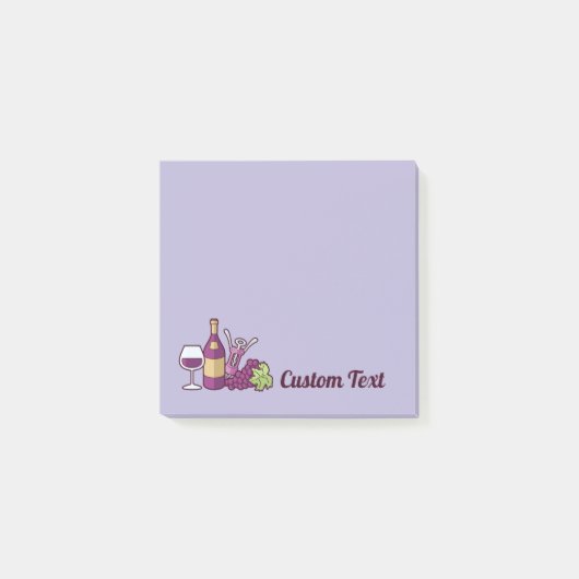 Post-it® Notes de vin rouge (Devant)