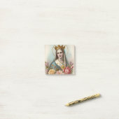 Post-it® Notes de Virgin Mary (Sur un bureau)