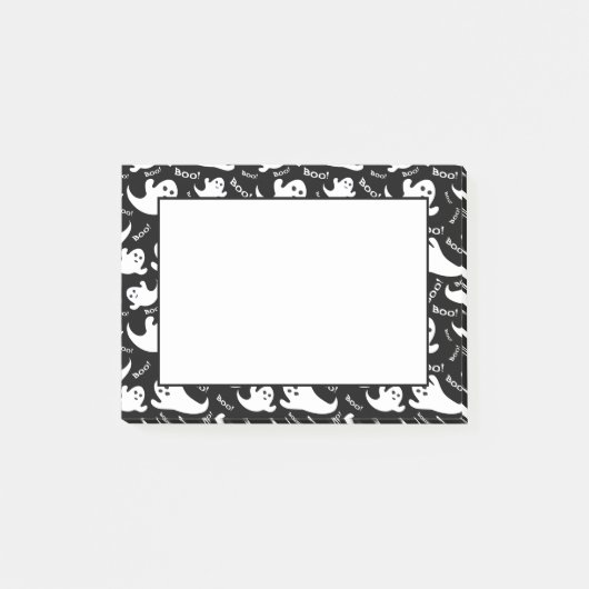 Post-it® Notes des billets de Halloween Boo Ghosts (Devant)