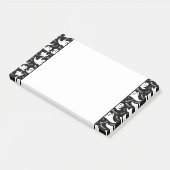 Post-it® Notes des billets de Halloween Boo Ghosts (Incliné)