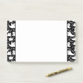 Post-it® Notes des billets de Halloween Boo Ghosts (Sur un bureau)