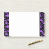 Post-it® Notes des billets de Halloween Boo Ghosts (Sur un bureau)