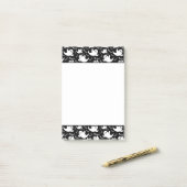 Post-it® Notes des billets de Halloween Boo Ghosts (Sur un bureau)