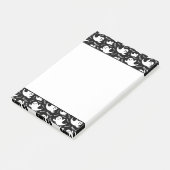 Post-it® Notes des billets de Halloween Boo Ghosts (Incliné)