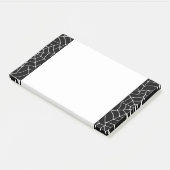 Post-it® Notes des billets de Halloween Webs (Incliné)