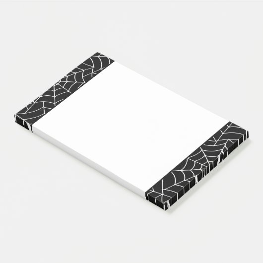 Post-it® Notes des billets de Halloween Webs (Incliné)