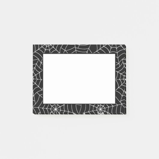 Post-it® Notes des billets de Halloween Webs (Devant)