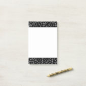 Post-it® Notes des billets de Halloween Webs (Sur un bureau)