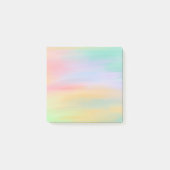 Post-it® Notes d'essai en arc-en-ciel Pastel (Devant)