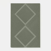 Post-it® Notes d'étiquette de mousse de diamant double (Devant)