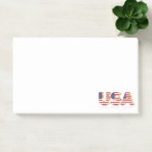 Post-it® Notes d'étiquette du drapeau américain (Bureau)