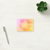 Post-it® Notes d'étiquette en marbre d'aquarelle de coucher (Bureau)