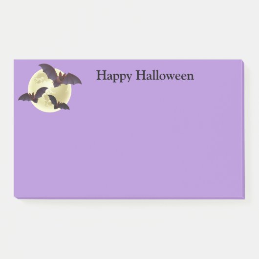 Post-it® Notes d'Halloween (Devant)