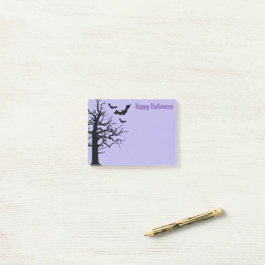Post-it® Notes d'Halloween (Sur un bureau)