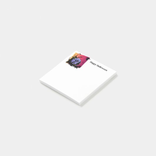 Post-it® Notes d'Halloween (Incliné)