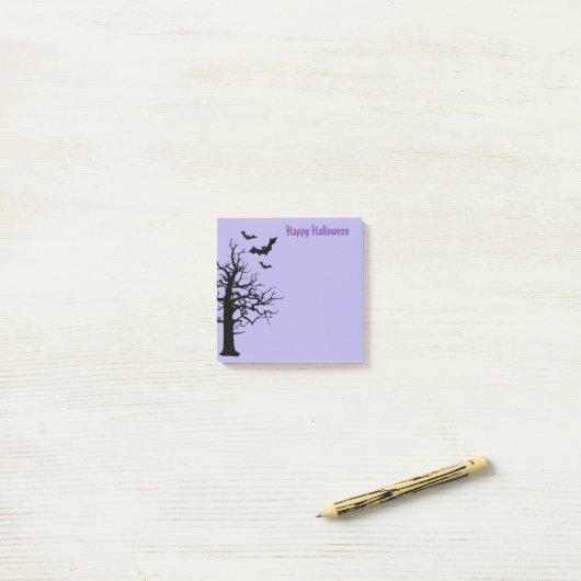 Post-it® Notes d'Halloween (Sur un bureau)