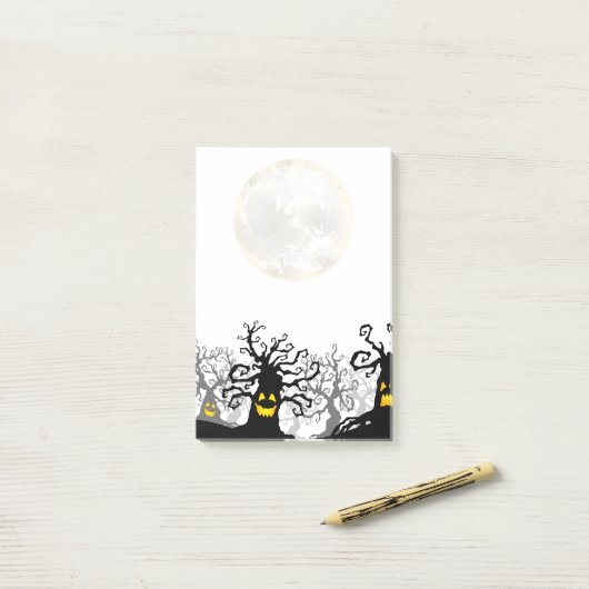 Post-it® Notes d'Halloween (Sur un bureau)