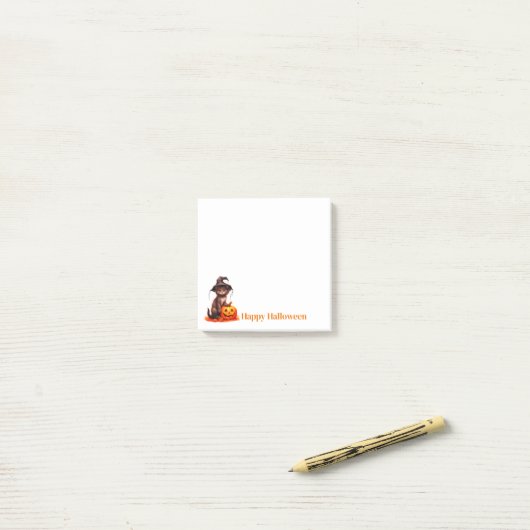Post-it® Notes d'Halloween (Sur un bureau)