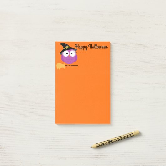 Post-it® Notes d'Halloween (Sur un bureau)