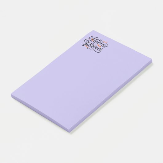 Post-it® Notes d'Halloween (Incliné)