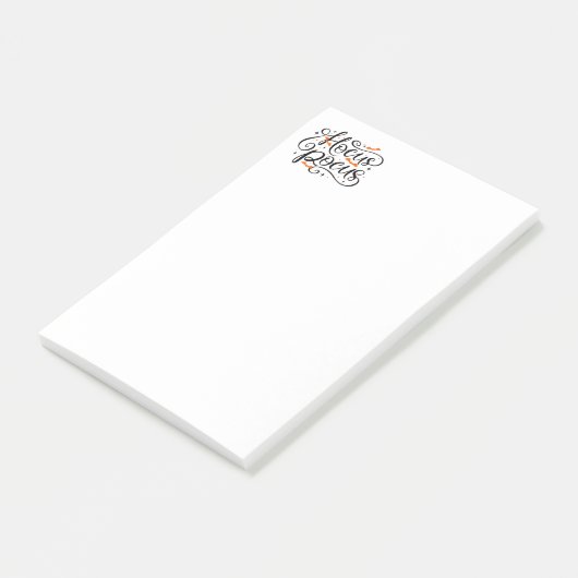 Post-it® Notes d'Halloween (Incliné)
