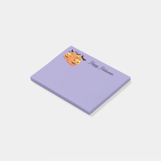 Post-it® Notes d'Halloween (Incliné)