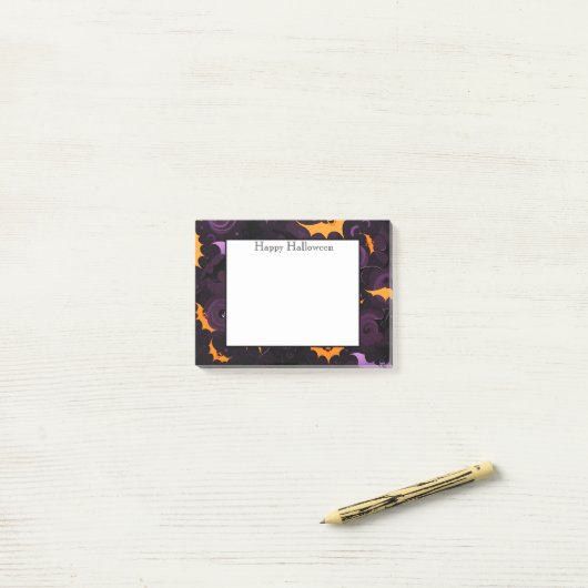 Post-it® Notes d'Halloween (Sur un bureau)