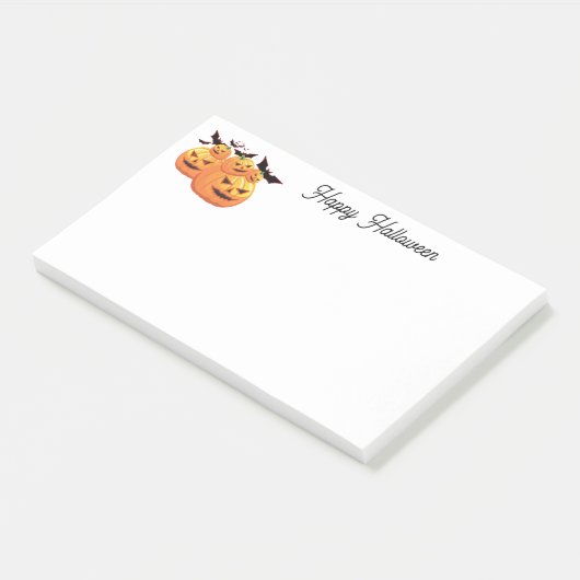 Post-it® Notes d'Halloween (Incliné)