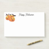 Post-it® Notes d'Halloween (Sur un bureau)