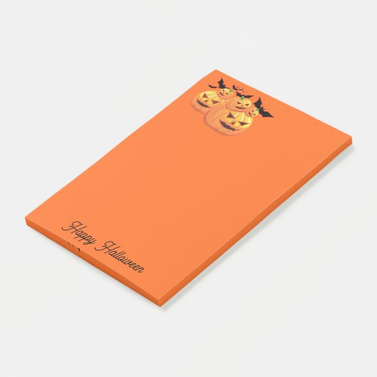 Post-it® Notes d'Halloween (Incliné)