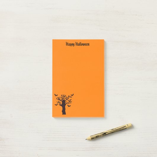 Post-it® Notes d'Halloween (Sur un bureau)