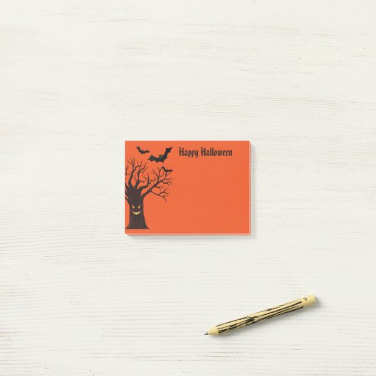 Post-it® Notes d'Halloween (Sur un bureau)