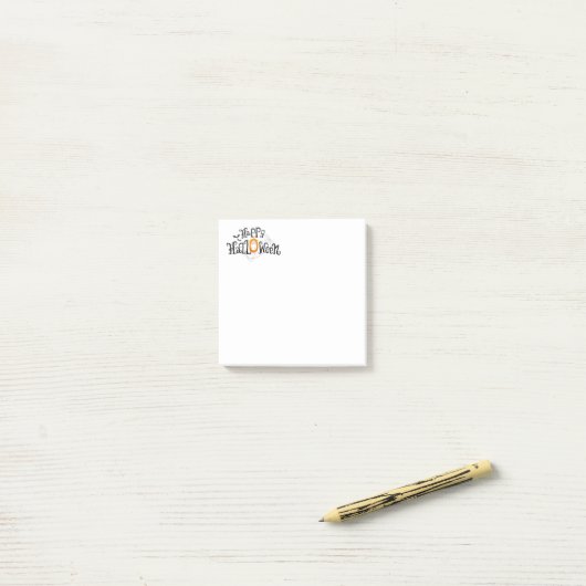 Post-it® Notes d'Halloween (Sur un bureau)