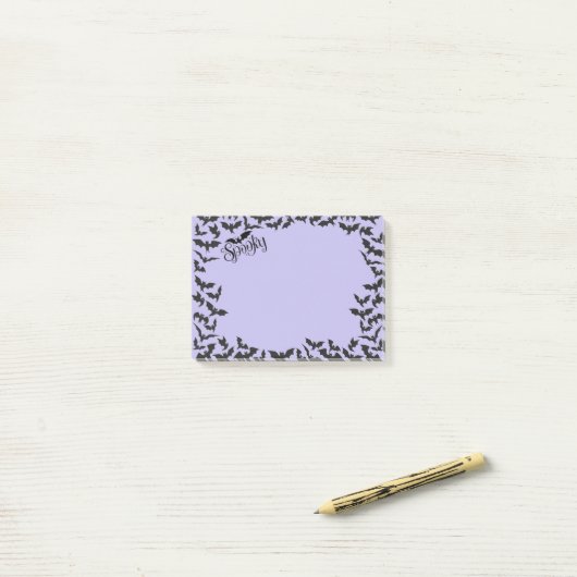 Post-it® Notes d'Halloween (Sur un bureau)