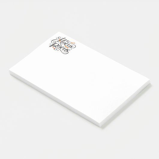Post-it® Notes d'Halloween (Incliné)