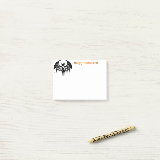 Post-it® Notes d'Halloween (Sur un bureau)