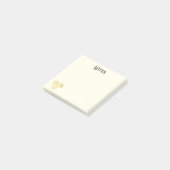 Post-it Notes Diamant Doré (Incliné)