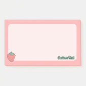 Post-it® Notes d'icône de fraise (Devant)